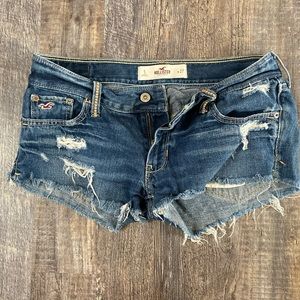 Hollister denim shorts
